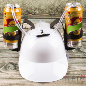 Каска под банки Белая