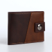 Портмоне мужское "Ультра" на магните, отдел для карт, монет, цвет коричневый