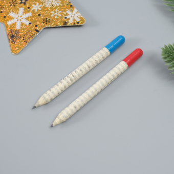 Растущие карандаши подарочные «Голубая Ель + Гвоздика» 2 шт.