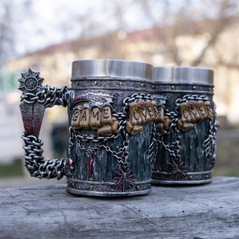 Кружка "Оковы" (металл внутри)