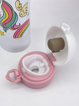 Термос «Lovely sleeping unicorn», white mix (500 ml)
