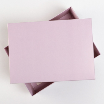 Коробка складная Лавандовая 21 х 15 х 7 см