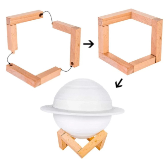 Светильник на подставке Сатурн