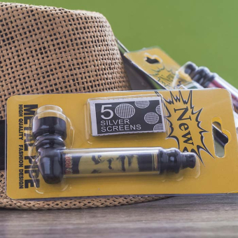 Курительный девайс Боба Марлея с черным приемником