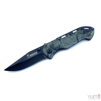 Нож складной Boker 20 см дуб