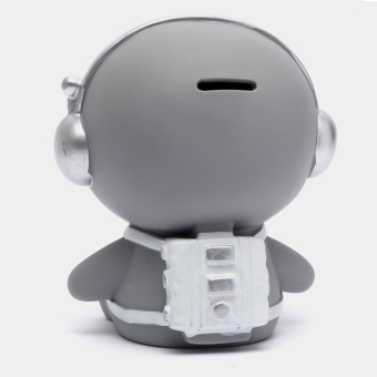 Ночник копилка Космонавт Серый