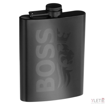 Фляжка BOSS, нержавеющая сталь, подарочная, 240 мл