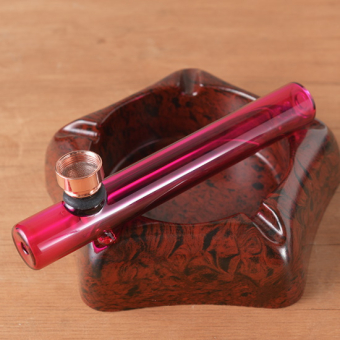 Курительный девайс стеклянный 14 см