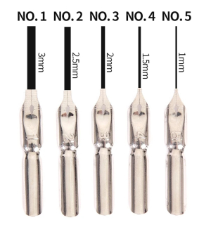 Письменный набор "Винтаж" (перья, чернила и подставка) (белый)