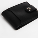 Портмоне мужское "Шарм" на магните, отдел для купюр, для карт, для монет, цвет чёрный