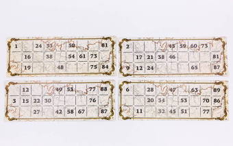 Набор подарочный "Лото" в металлической коробке