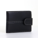 Портмоне мужское "Стиль" на кнопке, цвет чёрный