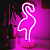 Светильник неоновый Фламинго
