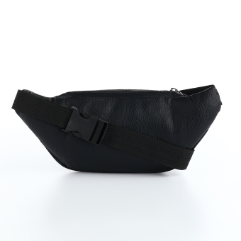 Сумка поясная "Элит" на молнии, 30*8*13 см, чёрный
