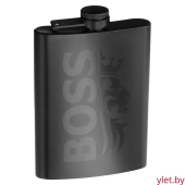 Фляжка BOSS, нержавеющая сталь, подарочная, 240 мл Фляжка BOSS, нержавеющая сталь, подарочная, 240 мл