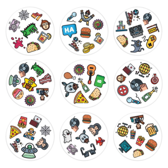 Нецензурный «Дубль» мат на мате, 55 карт, 18+