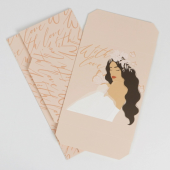 Коробка складная Girl 17 х 17 х 7 см