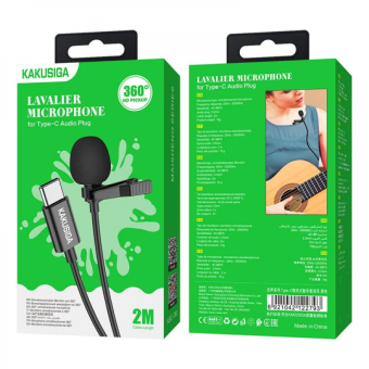 Микрофон петличка Kakusiga