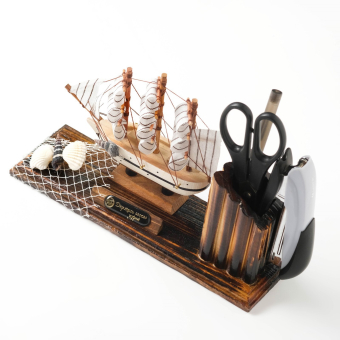 Премиум набор настольный «Корабль мечты» с органайзером, 15 х 22 х 7 см