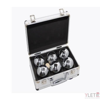 Игра Боча "Петанк", 6 шаров в алюминиевом кейсе