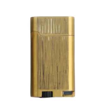 Зажигалка LIGHTER Турбо+обычное пламя ЗОЛОТО