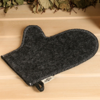 Набор банный портфель В Здоровом теле, здоровый дух. 5 предметов, Серый