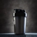 Спортивный шейкер "Matte", black (400 ml)
