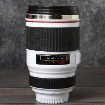 Термокружка объектив c линзой Lens Cup Белая 300 мл