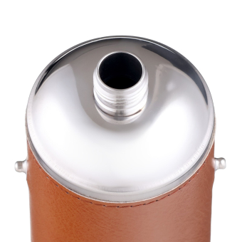 Фляжка для алкоголя 300 мл, «Лучший рыбак», нержавеющая сталь, 3 стопки по 30 мл