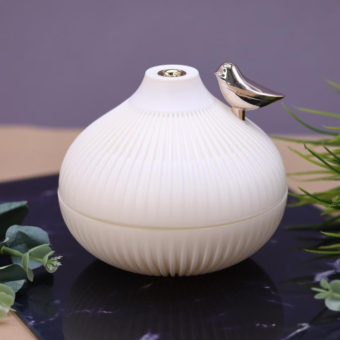 Настольный увлажнитель воздуха -  ночник "Birdie", (портативный, USB)