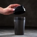 Спортивный шейкер "Matte", black (400 ml)