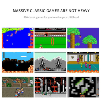 Игровая приставка SUP Game box Plus 400 игр в 1 с джойстиком Красная