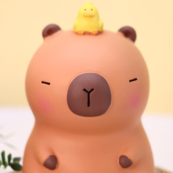 Копилка "Capybara duck", brown (19,5 см), пластик