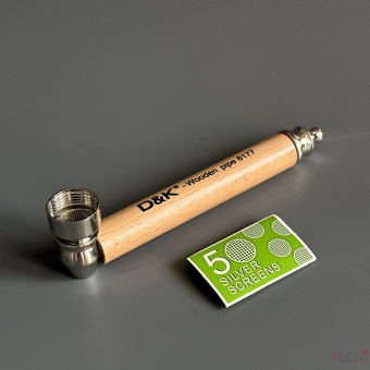 Курительный девайс светлое дерево с сеточками