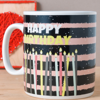 Кружка гигант Happy Birthday, 900 мл