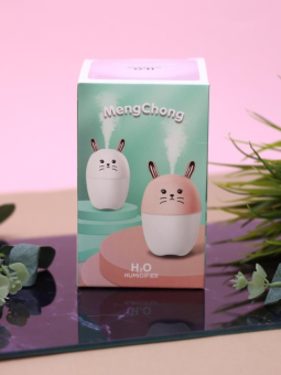 Настольный увлажнитель воздуха - ночник "Bunny", mix, (портативный, USB)