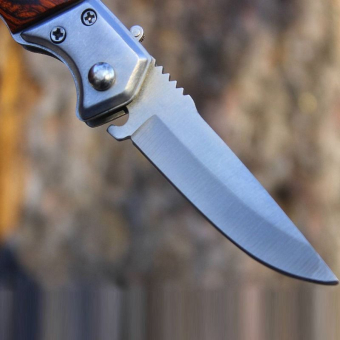 Нож складной под дерево