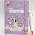 Блокнот (А5) "Unicorn on the cloud", purple (14.5*21)
