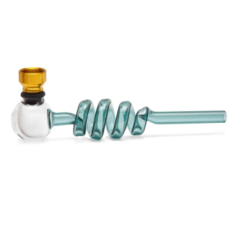 Курительный девайс  стеклянный Спираль