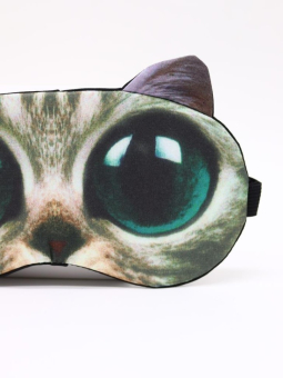 Маска для сна "Cat's eyes", grey