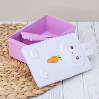 Ланчбокс "Rabbit", white (1000 мл)