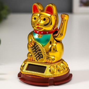 Маятник Кот Манэки на солнечной батарее 9,5 см