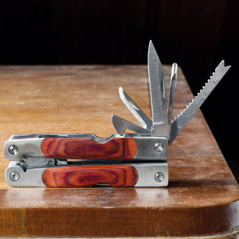 Мультитул с насадками в чехле AD-17
