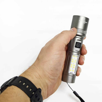 Фонарь + инфракрасный свет Rotekors USB Power Style CB-1622-1