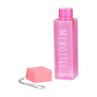 Бутылка для воды My bottle, 450 мл, 20 х 5.5 см, розовая Бутылка для воды My bottle, 450 мл, 20 х 5.5 см, розовая