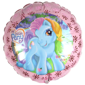 Шар (18''/46 см) Круг, My Little Pony, Лошадка Селестия, Розовый