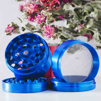 Гриндер измельчитель табака цветной Черепа