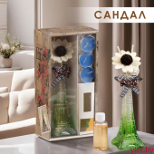 Набор подарочный "Париж" (диффузор и свечи) сандал