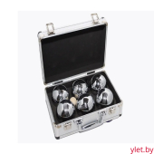 Игра Боча "Петанк", 6 шаров в алюминиевом кейсе