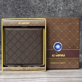 Портсигар под кожу Ромбы 2